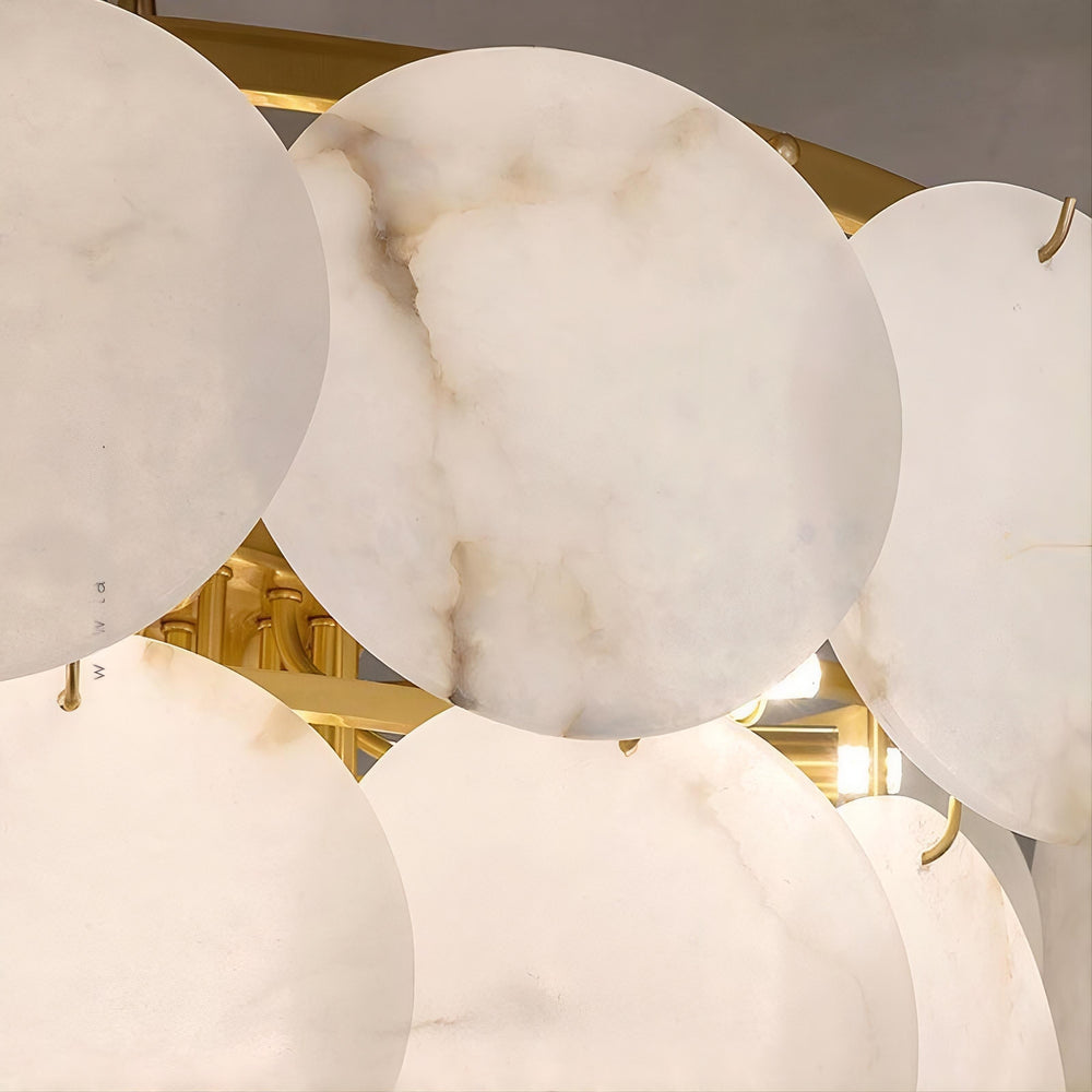 SIRINNA Chandelier by Lampadom - side view