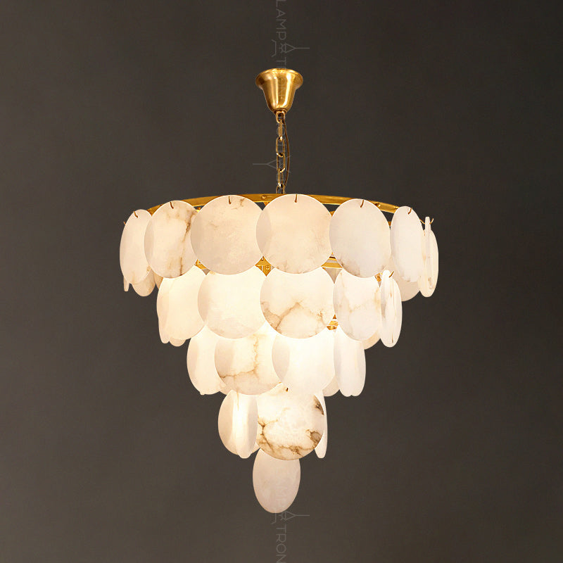 SIRINNA Chandelier by Lampadom - angle view