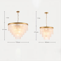 SLIDE Chandelier by Lampadom - angle view
