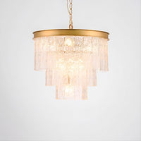 SLIDE Chandelier by Lampadom - side view