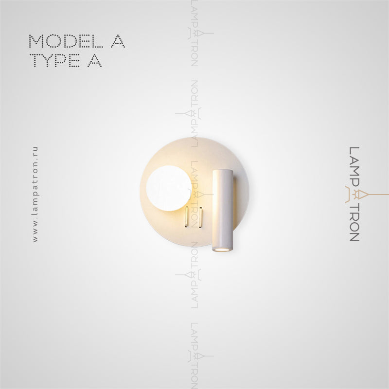 SNOTRA Wall Light by Lampadom - angle view
