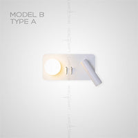 SNOTRA Wall Light by Lampadom - scale reference