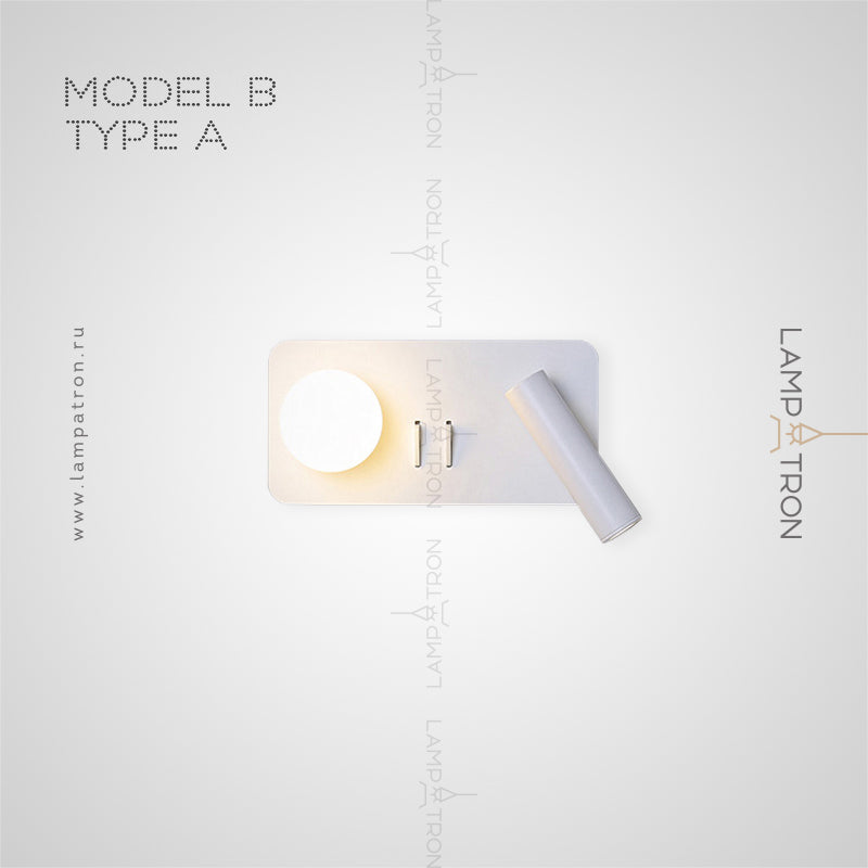 SNOTRA Wall Light by Lampadom - detail view