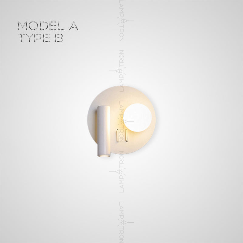 SNOTRA Wall Light by Lampadom - side view