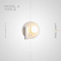 SNOTRA Wall Light by Lampadom - close-up