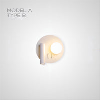 SNOTRA Wall Light by Lampadom - scale reference