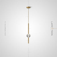 SOCRATES B Pendant by Lampadom - side view