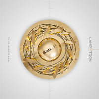 SOLAUG Wall Light by Lampadom - side view