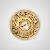 SOLAUG Wall Light by Lampadom - top view