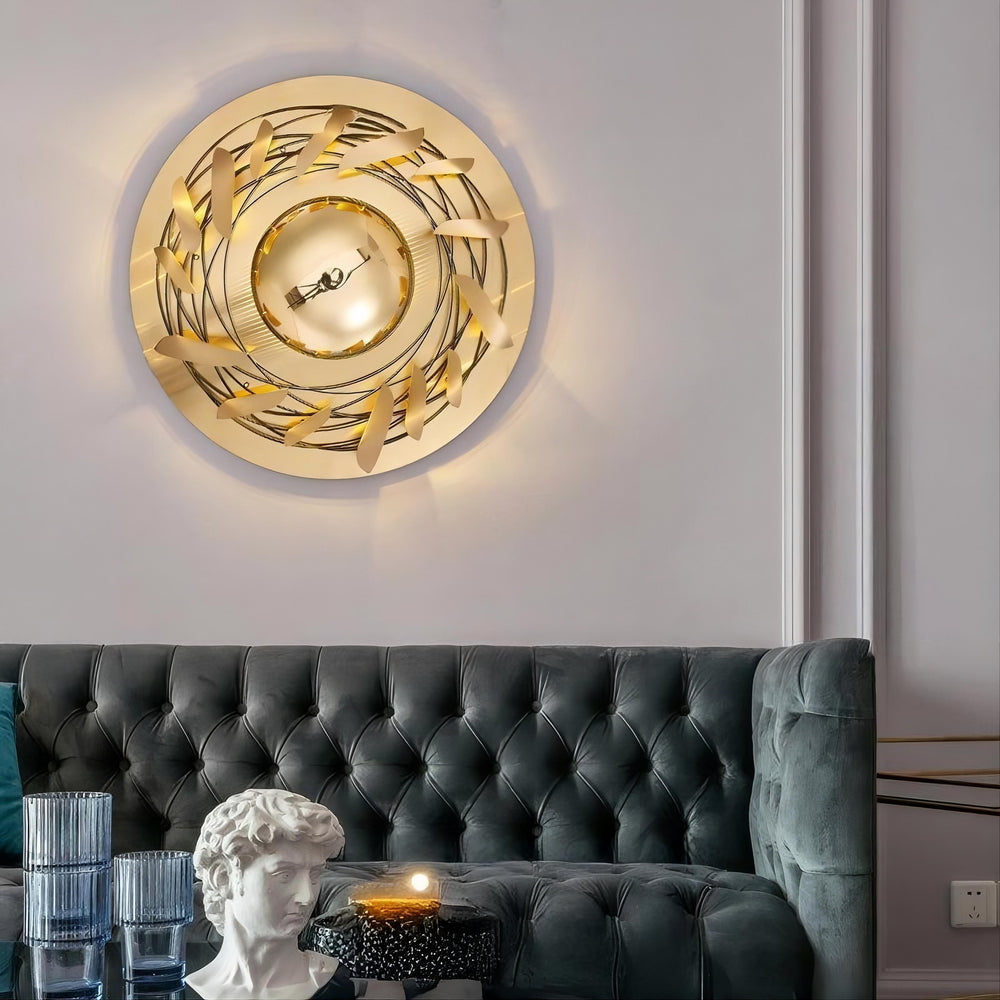 SOLAUG Wall Light by Lampadom - side view
