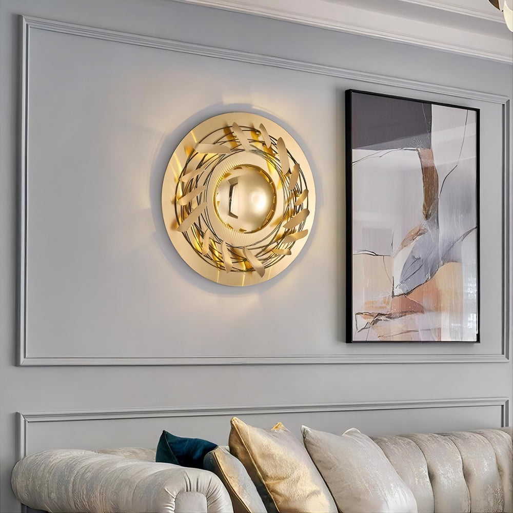 SOLAUG Wall Light by Lampadom - angle view