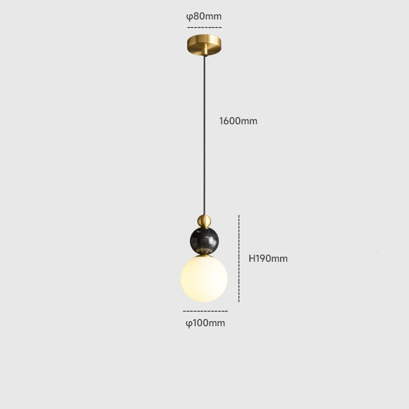SONDRE Pendant by Lampadom - side view