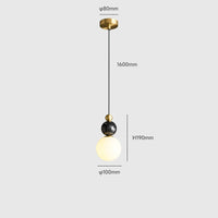 SONDRE Pendant by Lampadom - side view