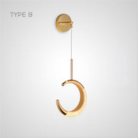 SONKE B Wall Light by Lampadom - top view