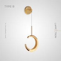 SONKE B Wall Light by Lampadom - side view