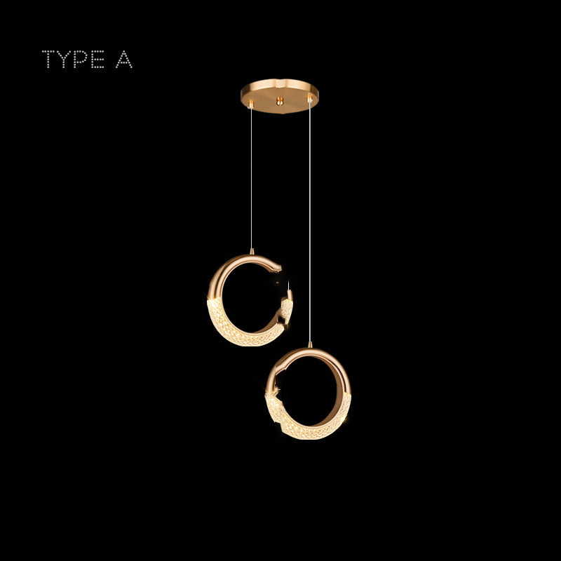 SONKE DUO Cascade Light by Lampadom - top view