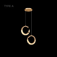 SONKE DUO Cascade Light by Lampadom - top view