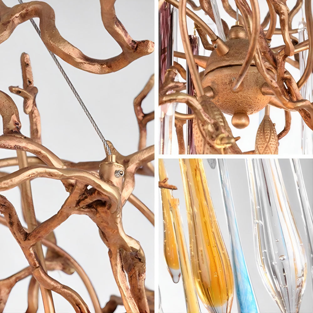 SPRUCE Chandelier by Lampadom - ambient shot