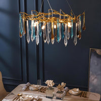 SPRUCE Chandelier by Lampadom - side view