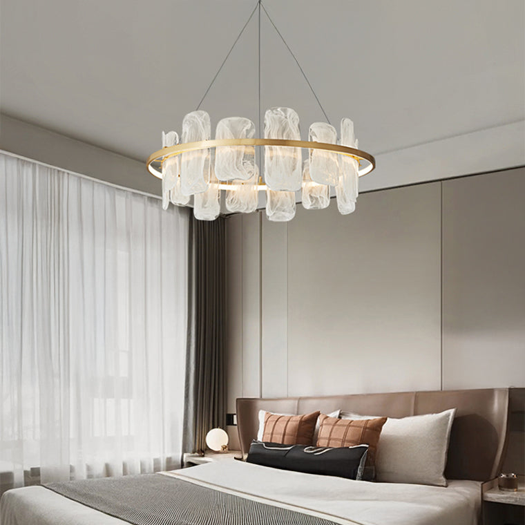 STAFFAN Ring Chandelier by Lampadom - scale reference