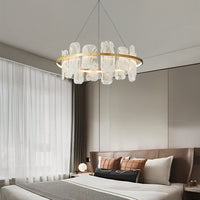 STAFFAN Ring Chandelier by Lampadom - scale reference