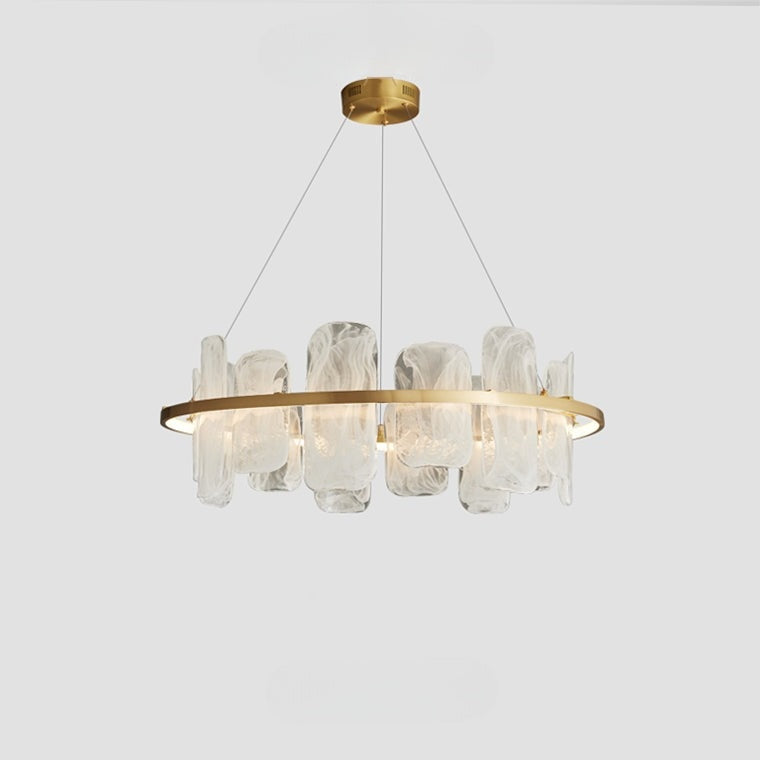STAFFAN Ring Chandelier by Lampadom - side view