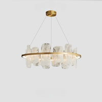 STAFFAN Ring Chandelier by Lampadom - side view