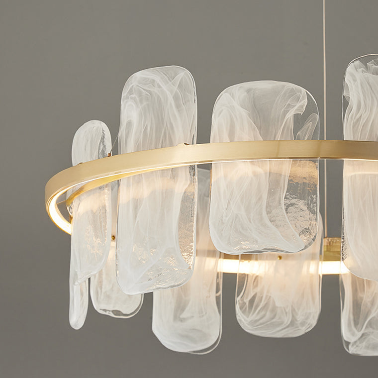 STAFFAN Ring Chandelier by Lampadom - top view