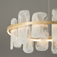 STAFFAN Ring Chandelier by Lampadom - top view