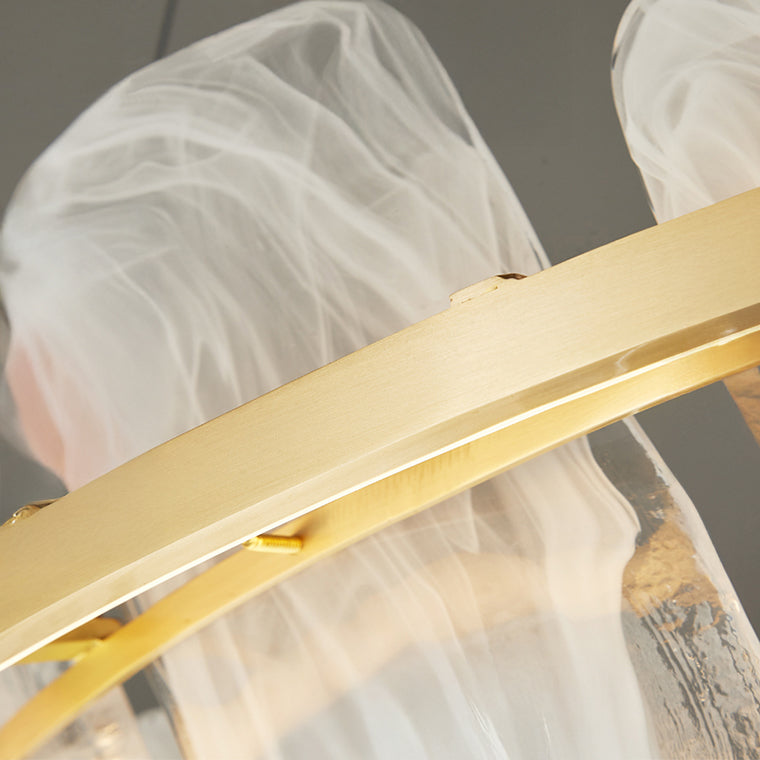 STAFFAN Ring Chandelier by Lampadom - angle view