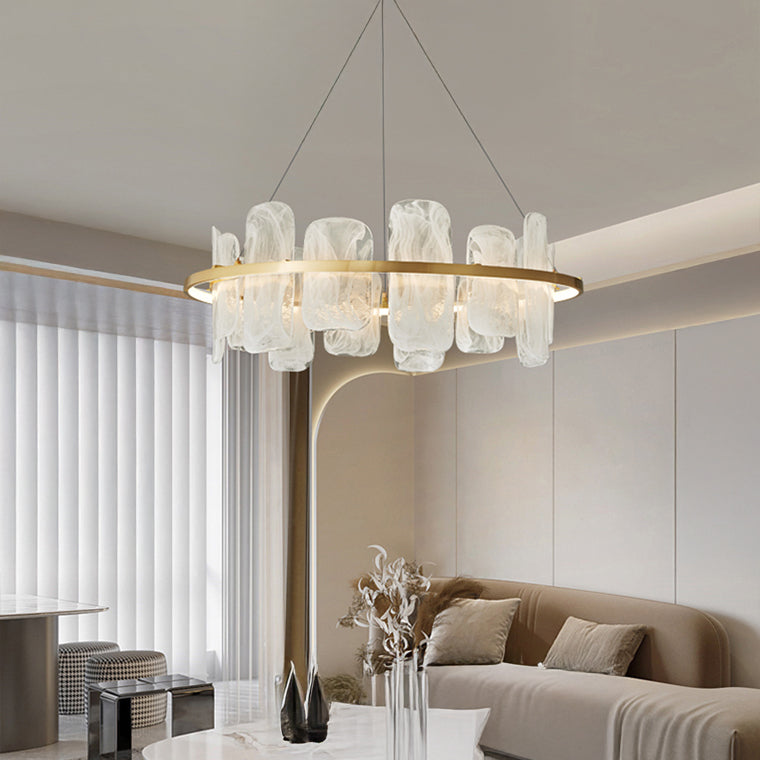 STAFFAN Ring Chandelier by Lampadom - detail view