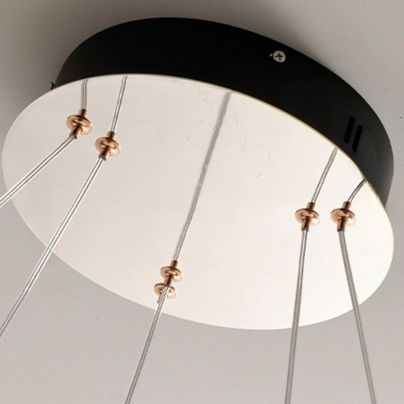 STAN Ring Chandelier by Lampadom - ambient shot