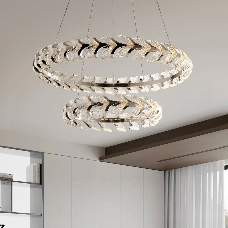 STAN Ring Chandelier by Lampadom - close-up