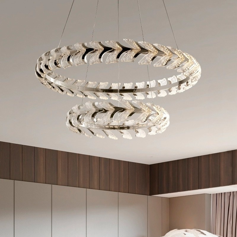 STAN Ring Chandelier by Lampadom - side view