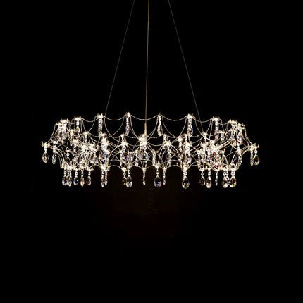 STANZA Ring Chandelier by Lampadom - close-up