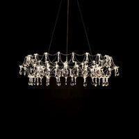 STANZA Ring Chandelier by Lampadom - close-up