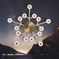 STARDUST Ceiling Chandelier Chandelier in Metal by Lampadom - view 15