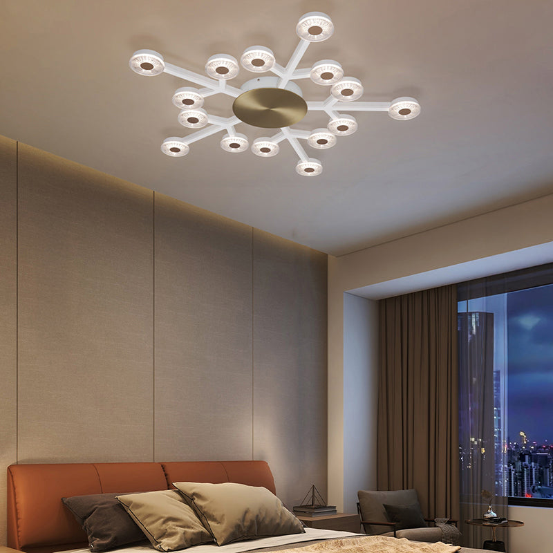 STARDUST Ceiling Chandelier Chandelier in Metal by Lampadom - view 15