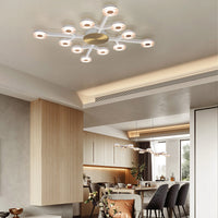 STARDUST Ceiling Chandelier Chandelier in Metal by Lampadom - view 15