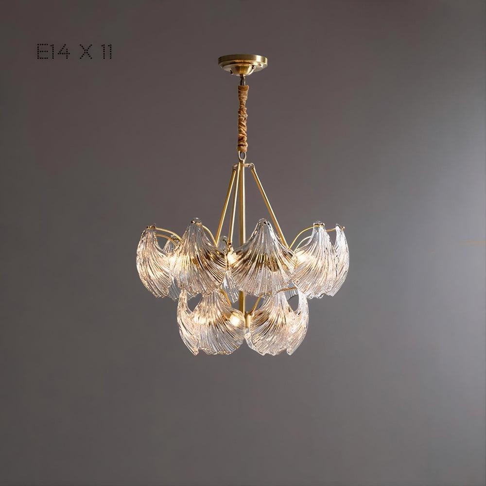 STEFANI Chandelier by Lampadom - side view