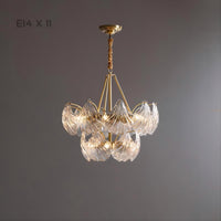 STEFANI Chandelier by Lampadom - side view