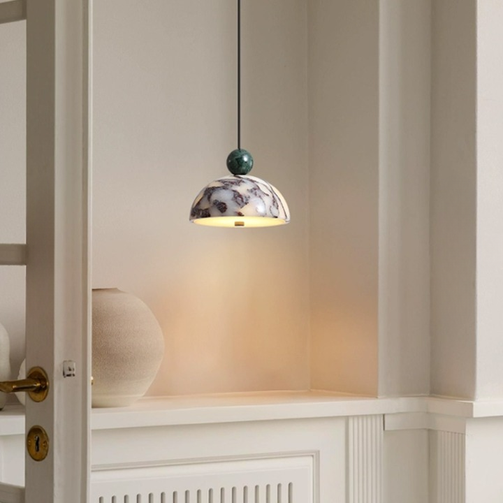 STENLY MARBLE Pendant by Lampadom - side view