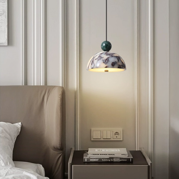 STENLY MARBLE Pendant by Lampadom - scale reference