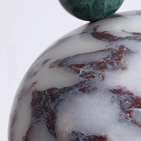 STENLY MARBLE Pendant by Lampadom - side view