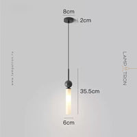 STENLY ONE Pendant by Lampadom - side view