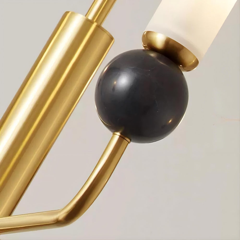 STENLY Chandelier by Lampadom - side view