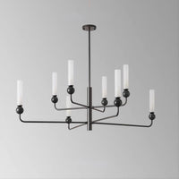 STENLY Chandelier by Lampadom - side view