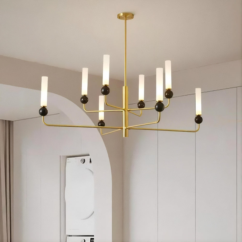 STENLY Chandelier by Lampadom - side view