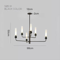 STENLY Chandelier by Lampadom - scale reference