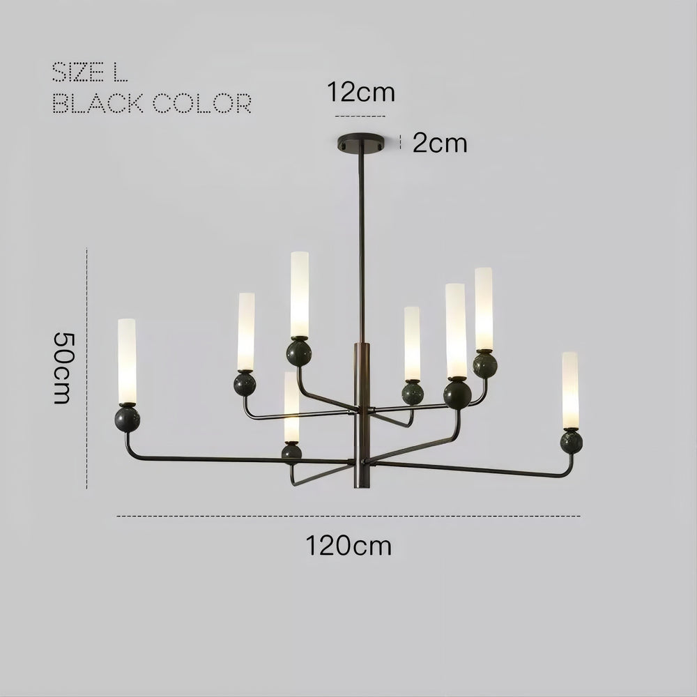 STENLY Chandelier by Lampadom - top view